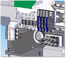 Hanwha XD32II Tooling Illustration Hanwha XD32II Tooling Illustration